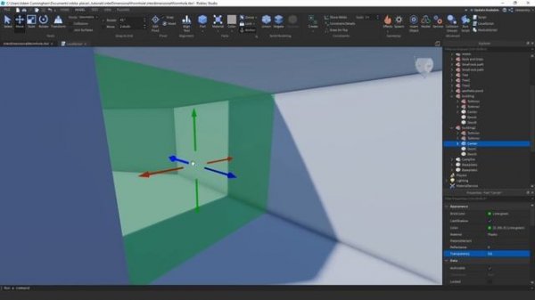Roblox Studio Non-Euclidean Illusion Tutorial (2 project files)