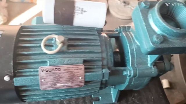 V-GUARD monoblock pumps वी-गार्ड मोनोब्लाक पम्प 2 hp смотреть онлайн
