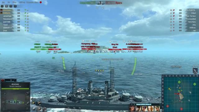Steel Ocean: Конкурент WoWs. Качаем линкоры. смотреть онлайн