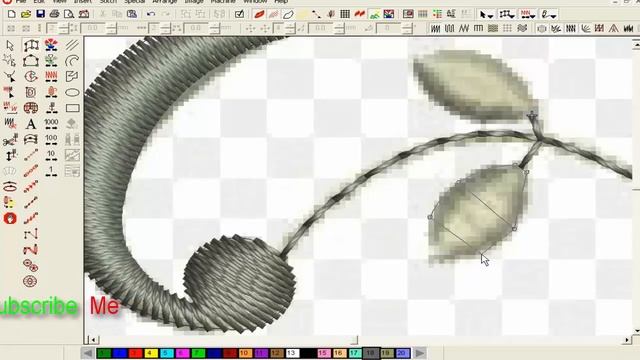 Wilcom Embroidery Designs || Embroidery Machine Design || Embroidery Work-45 смотреть онлайн