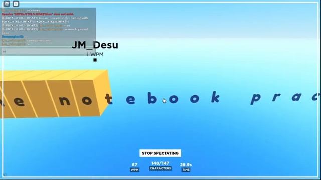 Type Race Is Cool [Roblox] смотреть онлайн