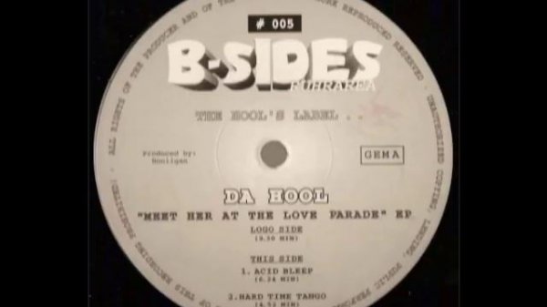 DA HOOL - MEET HER AT THE LOVE PARADE (ORIGINAL MIX)