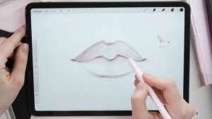 Правильная техника рисования ! Лучший способ нарисовать ГУБЫ – поэтапный урок | Уроки рисования