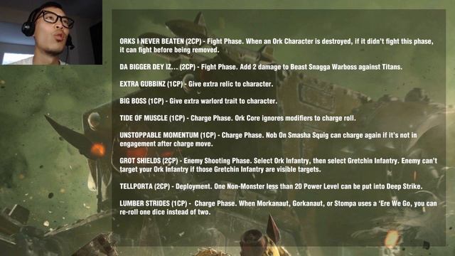 Ork 9th Edition Stratagems Review смотреть онлайн