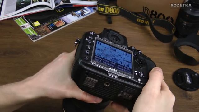 Фотоаппарат Nikon D800 смотреть онлайн
