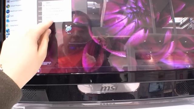 MSI WindTop AE2280 German Hands On at Cebit 2010 смотреть онлайн