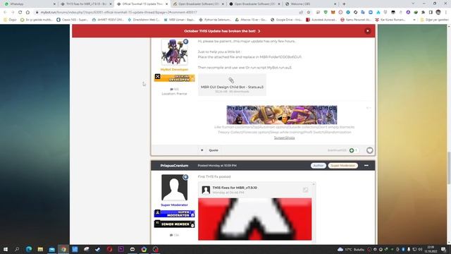 Mybot.run MBR v7.9.10 fixes for TH15 - Mybot.run TH15 için MBR v7.9.10 düzeltmeleri смотреть онлайн