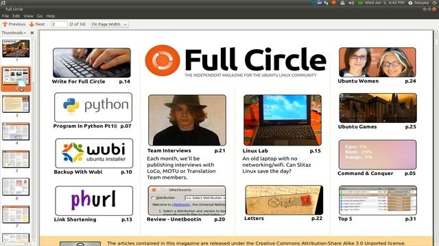 Full Circle Magazine - Free Ubuntu Linux Monthly PDF смотреть онлайн