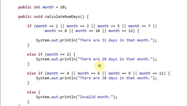 Лекция 3 (Управляющие конструкции языка JAVA) ATDECXVB смотреть онлайн