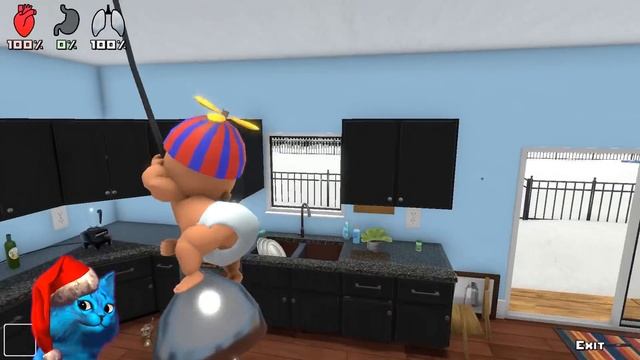 ? РЕБЁНОК стал СНЕГОВИКОМ ? Who's Your Daddy Эволюция Ребёнка КОТЁНОК ЛАЙК и КИРЮХА смотреть онлайн