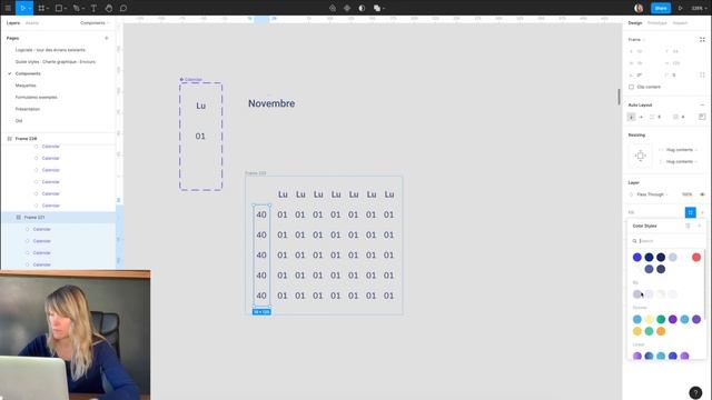 FIGMA AUTO-LAYOUT mise à jour nov 2020 - TUTORIEL français pour rendre des blocs responsives смотреть онлайн