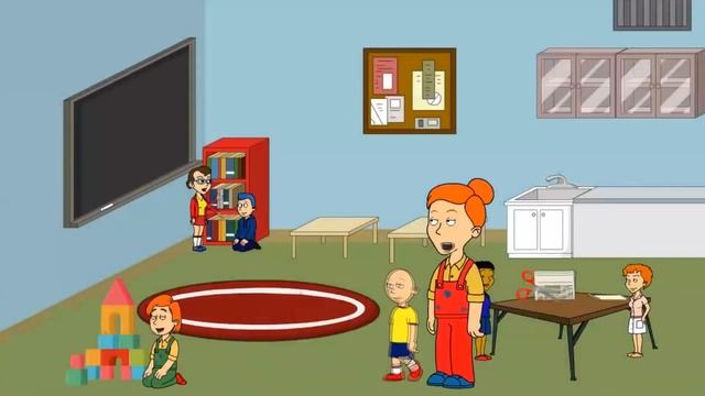 Caillou's First Day At Daycare | Caillou First Meets Leo смотреть онлайн
