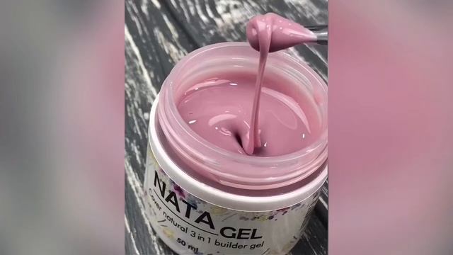 Однофазный гель для наращивания NATA GEL cover natural смотреть онлайн