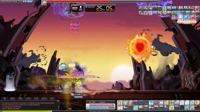 GMS Maplestory Bishop Hard Lotus Solo Liberation Quest смотреть онлайн