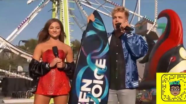 Jake Paul Wins Choice YouTuber & Choice Music Web Star LIVE TEEN CHOICE AWARDS 2017 YouTube смотреть онлайн