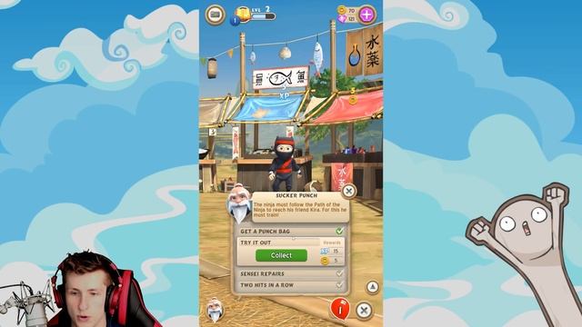 How to become a Ninja! | Clumsy Ninja смотреть онлайн