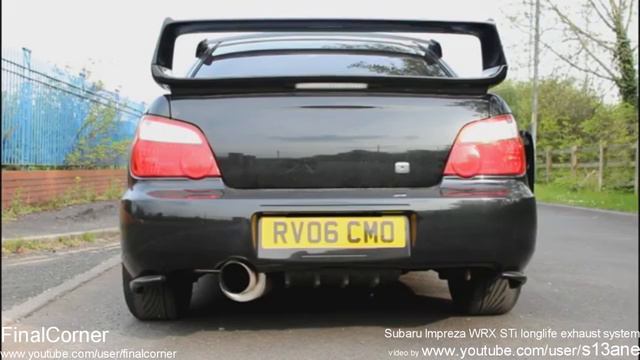 Best Subaru Impreza WRX STi exhaust sounds in the world смотреть онлайн