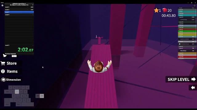 Speed Run 4 (Roblox) 3:54:43 смотреть онлайн