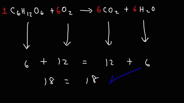 How To Balance C6H12O6 + O2 = CO2 + H2O - Cellular Respiration & Photosynthesis смотреть онлайн