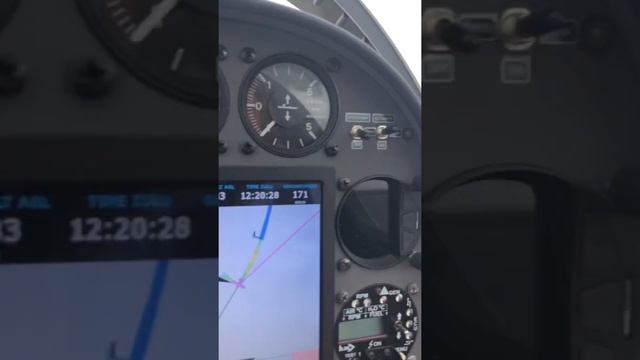 Пересечение на планере грозового фронта. смотреть онлайн