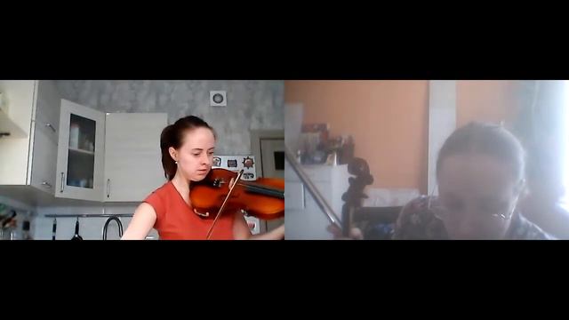 Урок с Наташей . Баркаролла начало, работа над текстом, 1упражнение Шрадика смотреть онлайн
