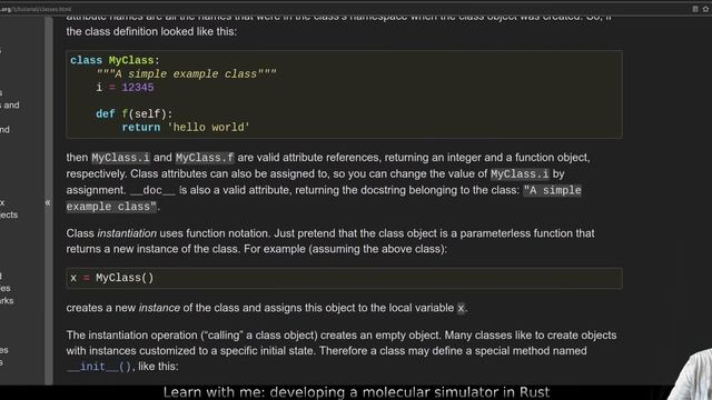 MolSim 14 - History saving and loading via JSON - Developing a molecular simulator in Rust смотреть онлайн