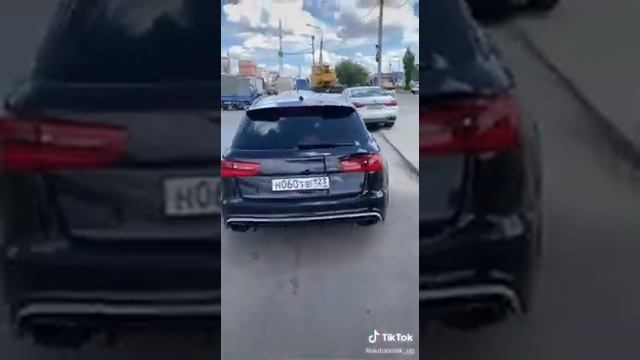 Ауди RS 6 очень быстрый универсал разгон от нуля до ста 3 сек смотреть онлайн