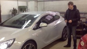 Автоматическое складывание зеркал с штатного брелка Astra j GTC