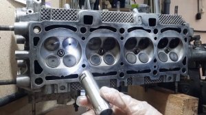 Как проверить клапана на герметичность после притирки! Финал  Часть 7
