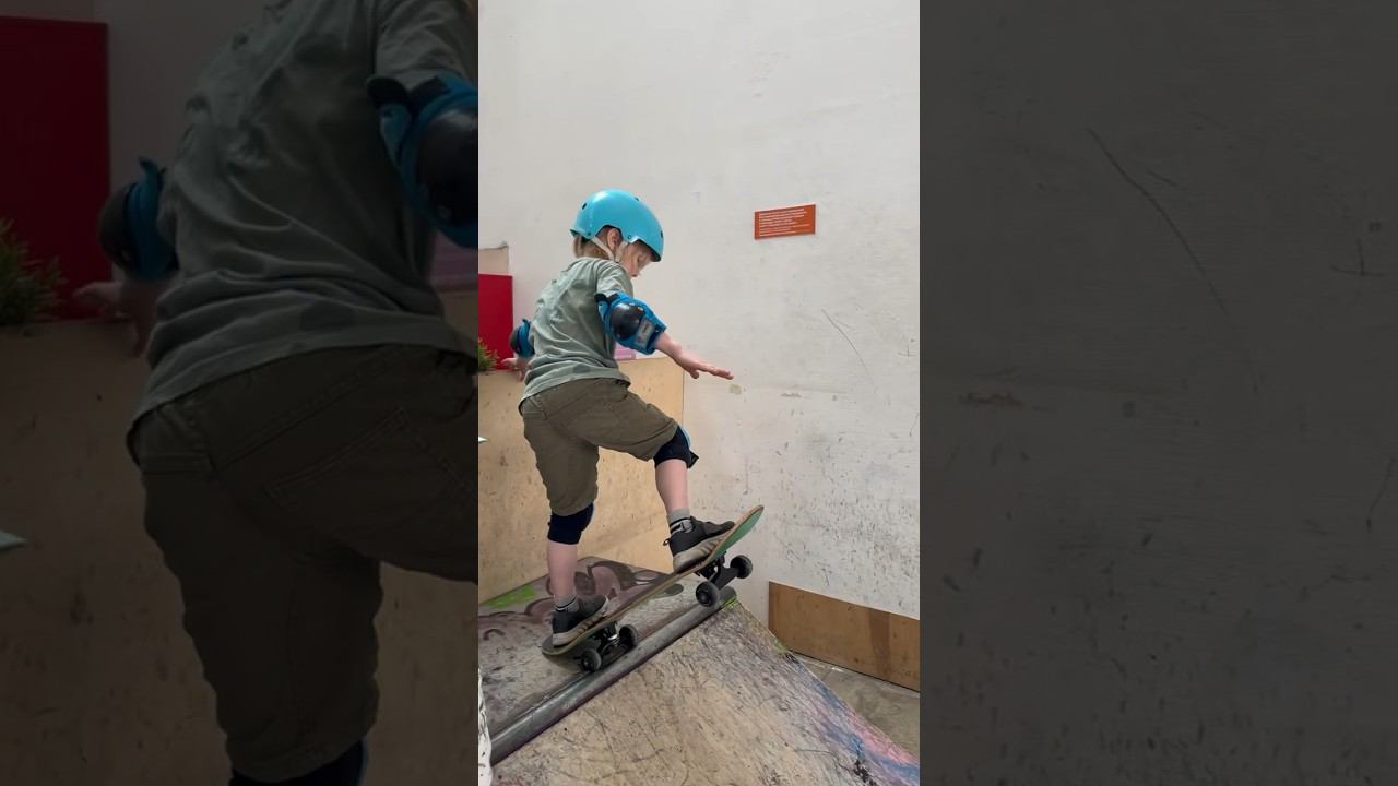 ⭐Квотер покорен. Тренировки по скейту для начинающих. Скейт парк BunnyHop смотреть онлайн
