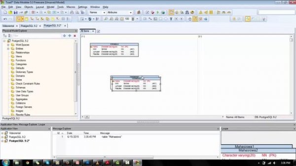 Tutorial Toad Data Modeler