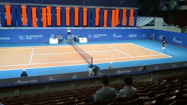 Zeballos vs Kravchuk - R1 SPb Open 2013 (sketch) смотреть онлайн