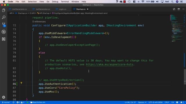 15 Securing our app with Authorization смотреть онлайн