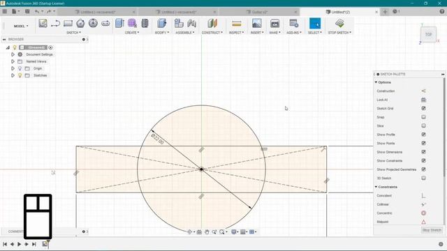 10 неочевидных скетч-функций в Autodesk Fusion 360 (гайд) смотреть онлайн