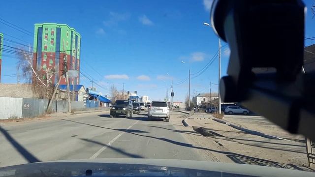 Улица Чернышевского после ремонта от ТЦ Азия до магазина "Уекуйэ" 05.10.2022 г. смотреть онлайн