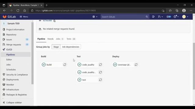 GitLab Tutorial - CI/CD Pipelines: Step by Step Walkthrough смотреть онлайн