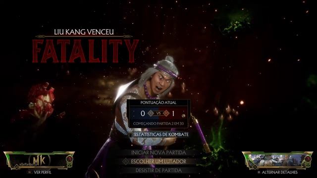 MORTAL KOMBAT 11 33º LIGA DE KOMBATE #106 смотреть онлайн