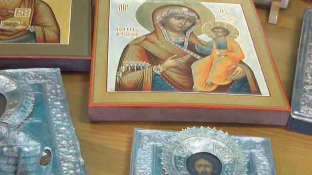 Восстановление старых окладов на иконах смотреть онлайн