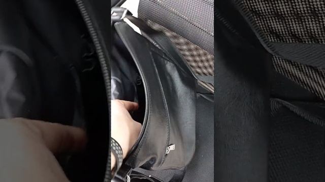 Сумка на плечо из натуральной кожи RHINO Bags 17 12 01 чёрная смотреть онлайн