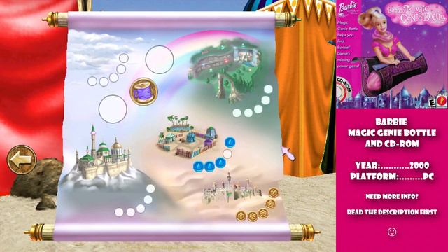 Barbie Magic Genie Bottle [PC] | (2000)