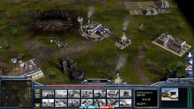RISE OF THE REDS 1.87 (2.0) Generals Zero Hour - USA VS ECA Challenge смотреть онлайн