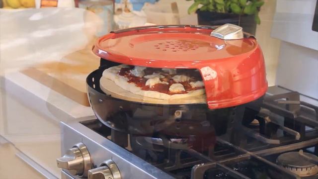 Pizzeria Pronto Stovetop Pizza Oven смотреть онлайн