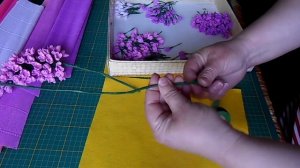 Сирень из гофрированной бумаги, мастер- класс