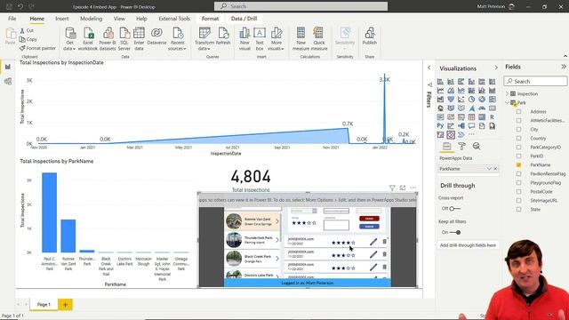 Power Apps In Power BI [Power Platform Series – Ep. 4]