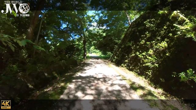 【4K Cardio Treadmill Virtualrun Video】Road Of APT In GUNMA , JAPAN #treadmill #virualrun #アプトの道