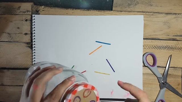 DIY Fine Motor Game | Match Stick drop | Colour recognition and matching | Mason Jar Games смотреть онлайн