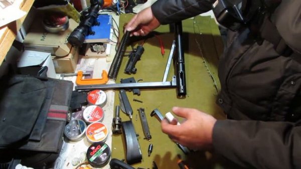 SUHL 312 HAENEL _ ПОЛНЫЙ РАЗБОР ВИНТОВКИ _