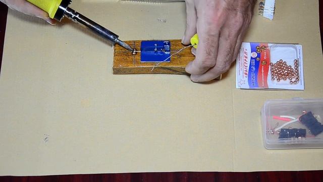 Самодельные микроджиг головки (пайка) смотреть онлайн