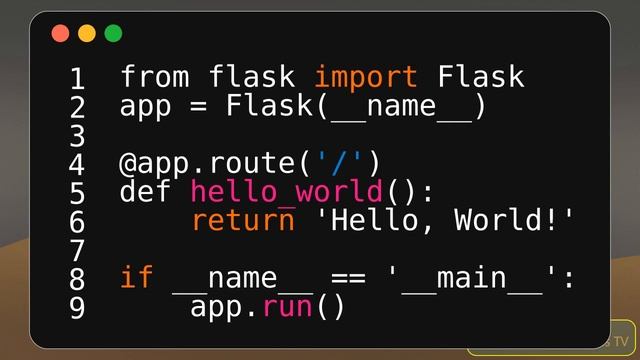 Flask : Python Frameworks 01 смотреть онлайн