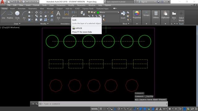 61: Curso de AutoCAD en Espanol: Quick Access layer Tools смотреть онлайн
